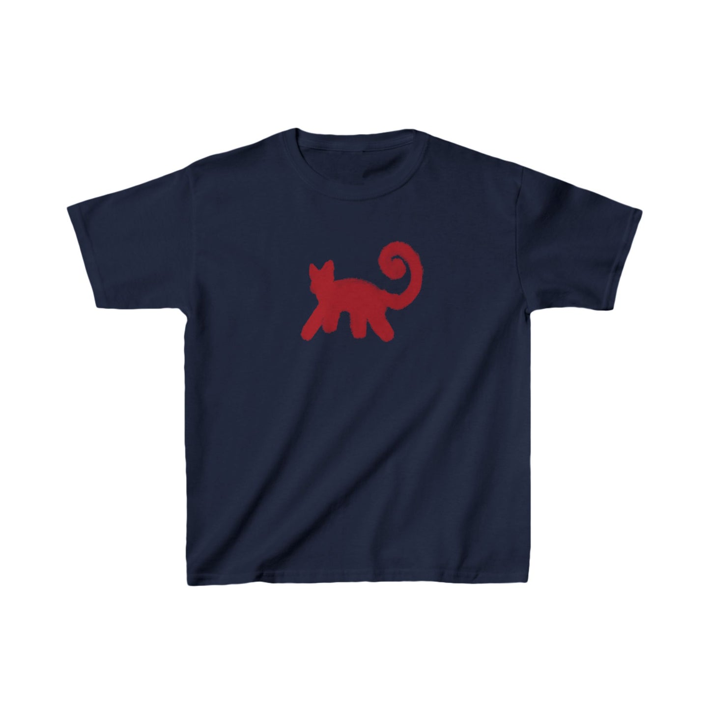 Red Cat Boxy Tee