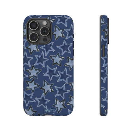 Denim Star Phone Case