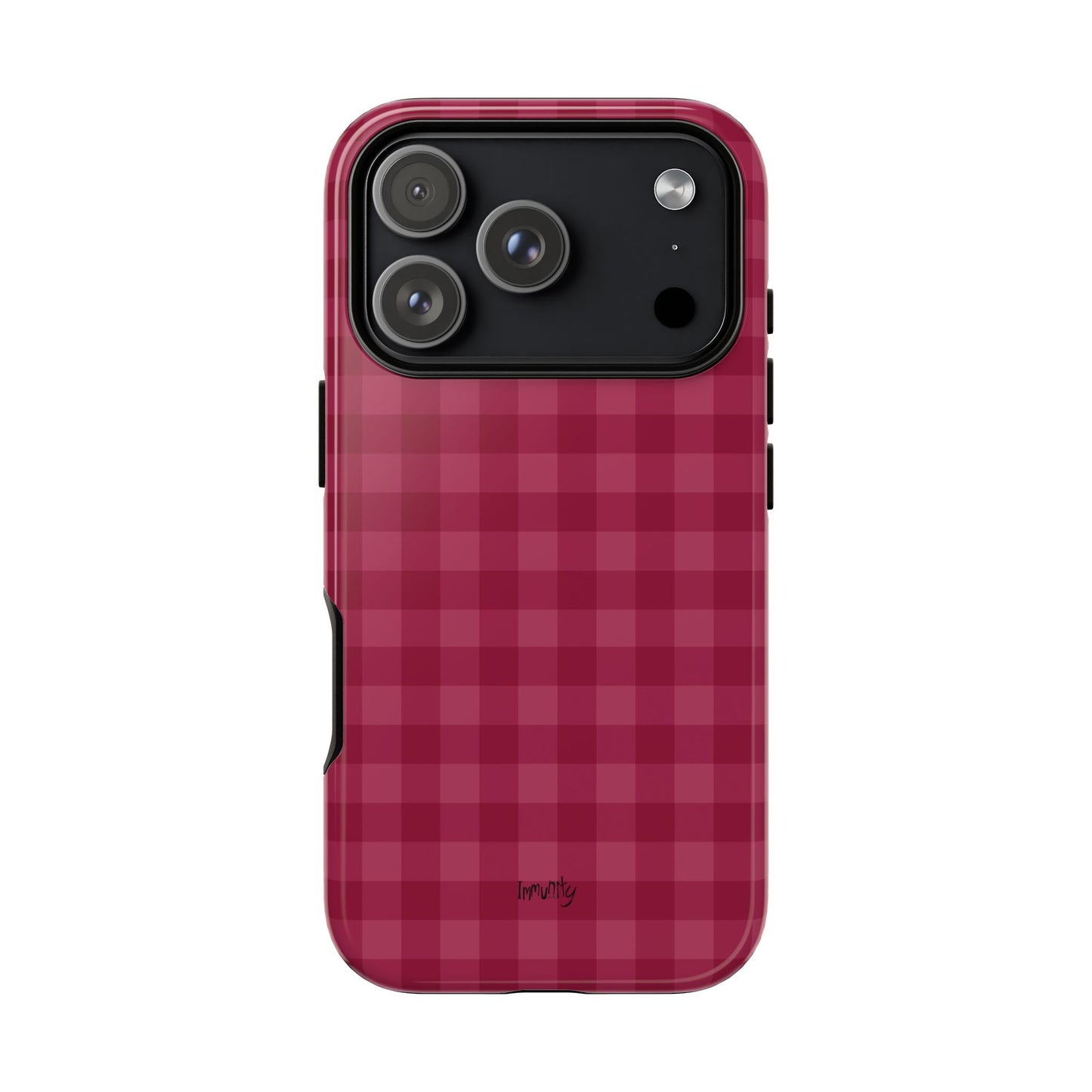 Pomegranate Gingam Phone Case
