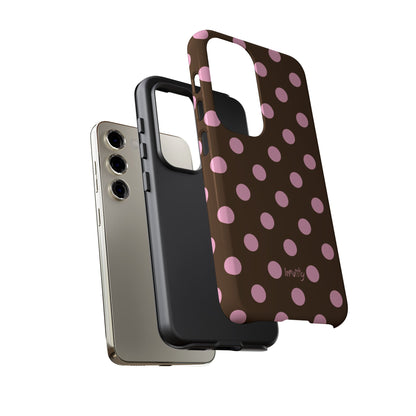 Pink Polka Dot Phone Case