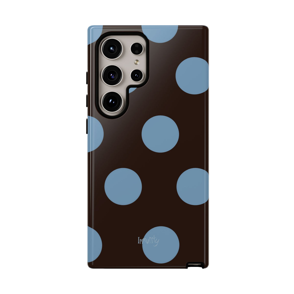 Big Blue Polka Dot Phone Case