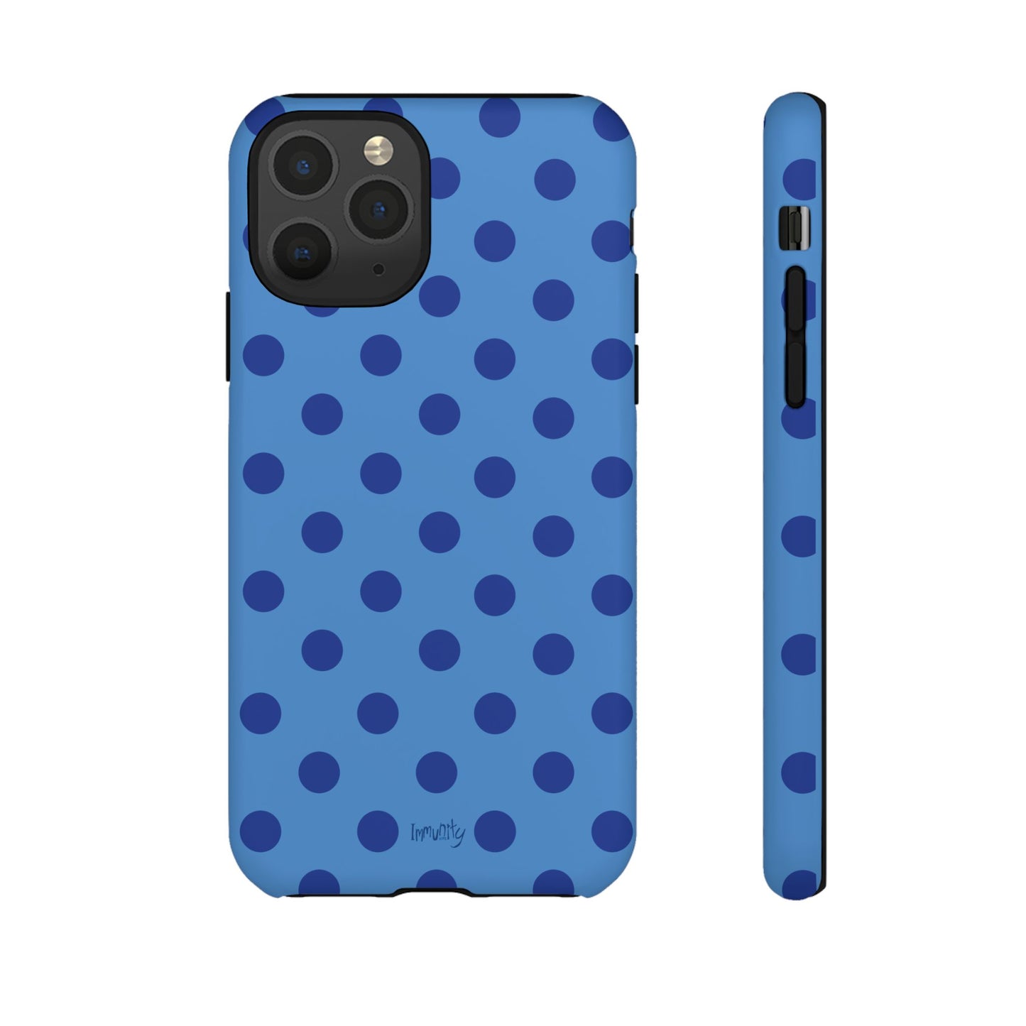 Blue Polka Dot Phone Case