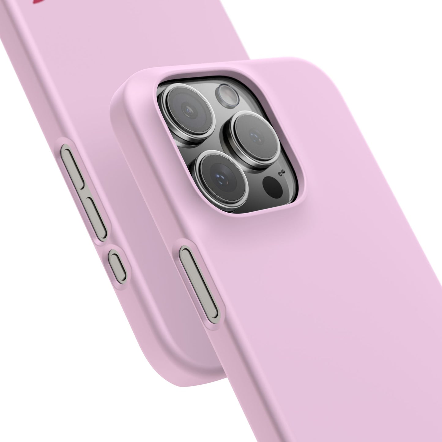 Initial (Pink) Snap Phone Case