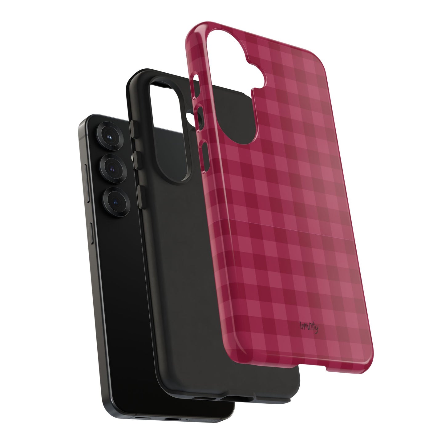 Pomegranate Gingam Phone Case