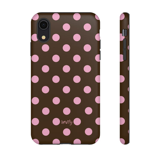 Pink Polka Dot Phone Case