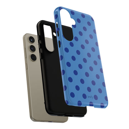 Blue Polka Dot Phone Case