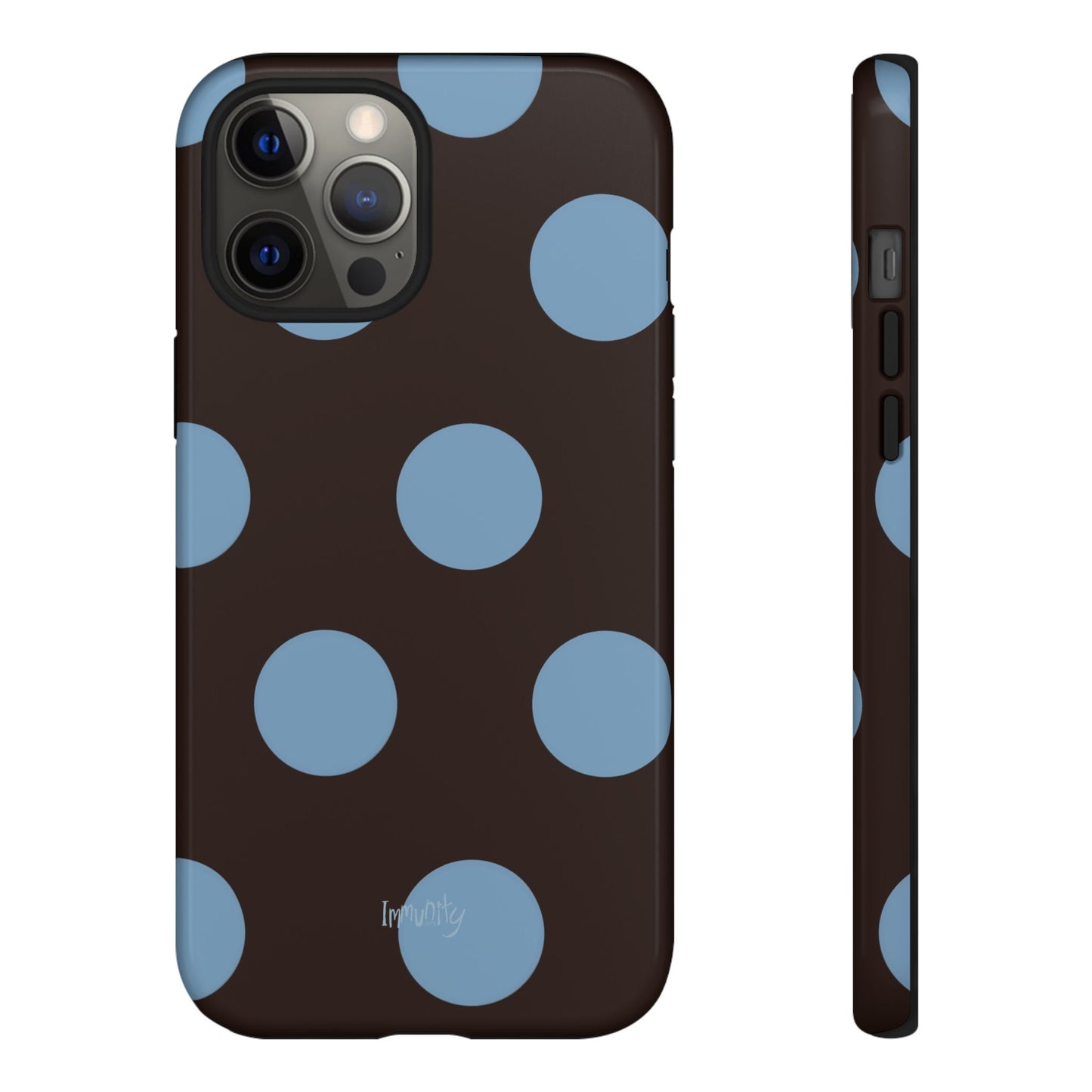Big Blue Polka Dot Phone Case
