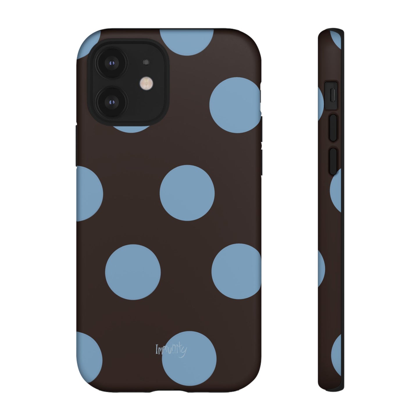 Big Blue Polka Dot Phone Case