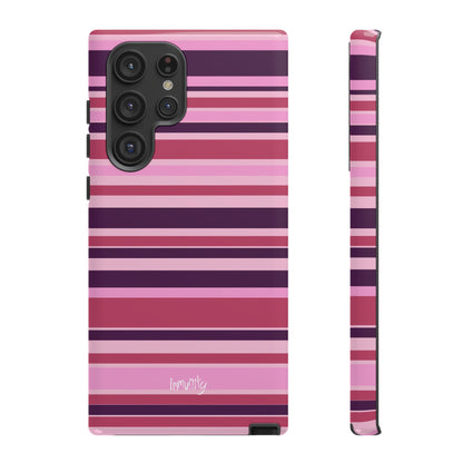 Pink Stripes Phone Case