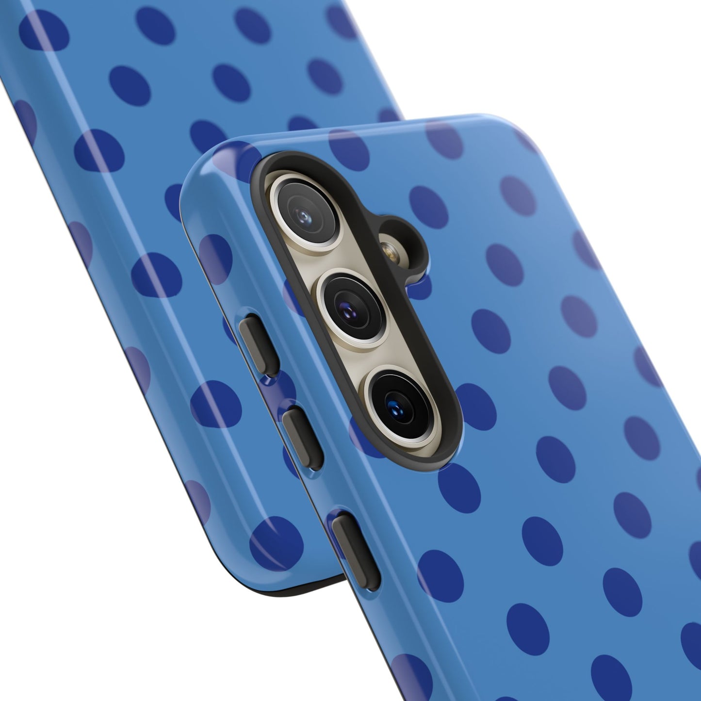 Blue Polka Dot Phone Case