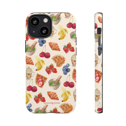 Breakfast in Bed Phone Case