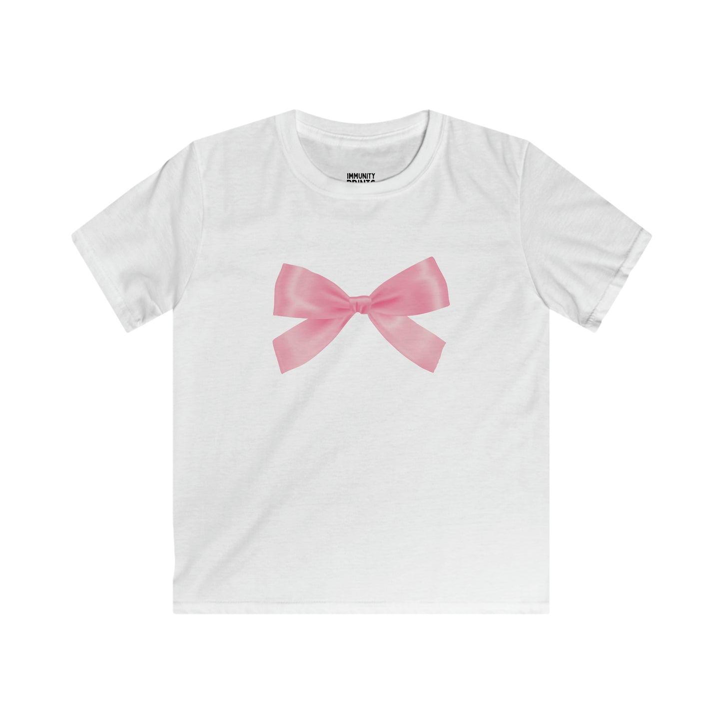 Pink Bow Baby Tee