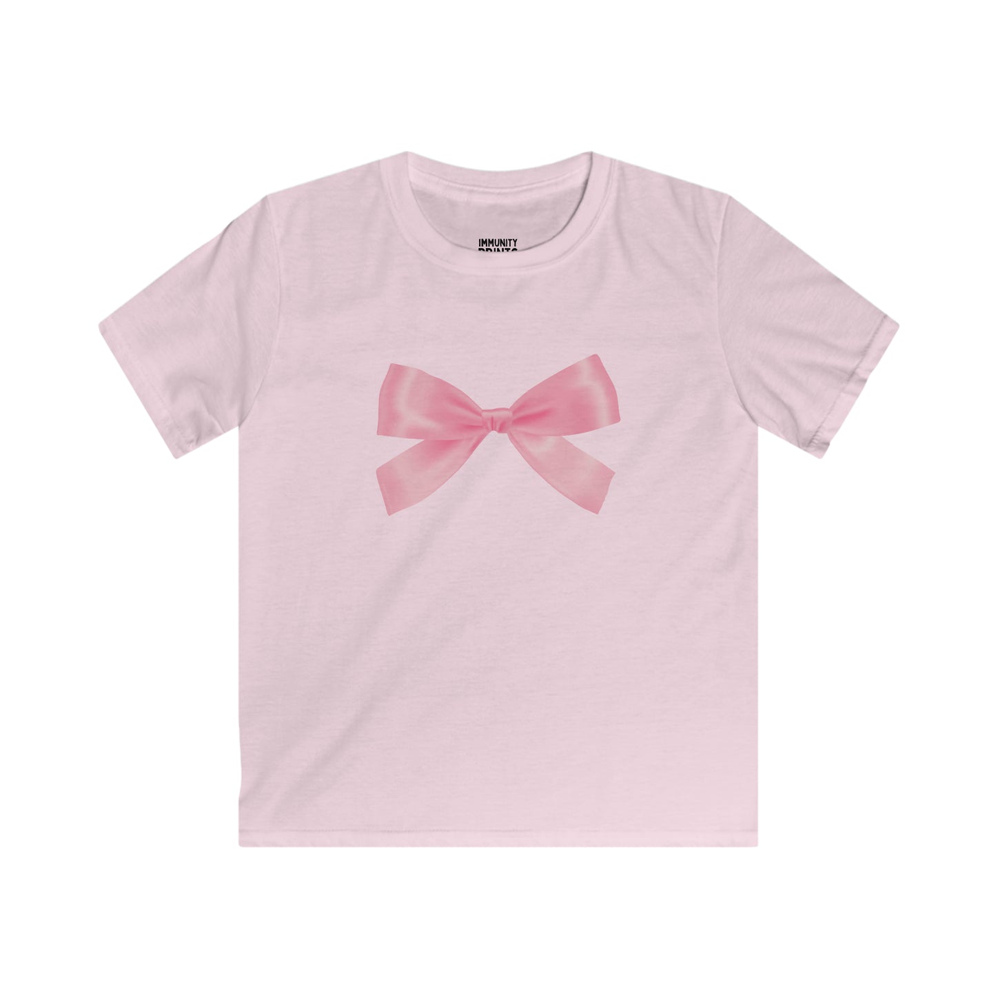 Pink Bow Baby Tee