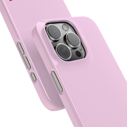 Initial (Pink) Snap Phone Case