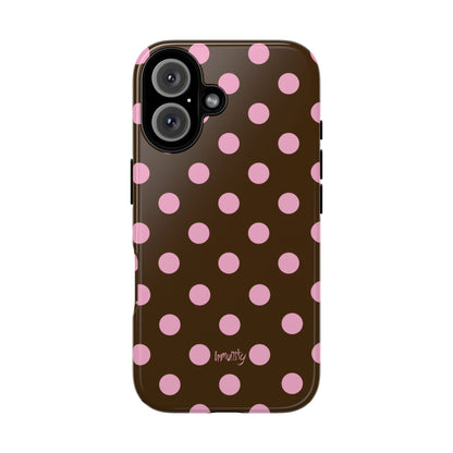 Pink Polka Dot Phone Case