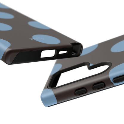 Big Blue Polka Dot Phone Case