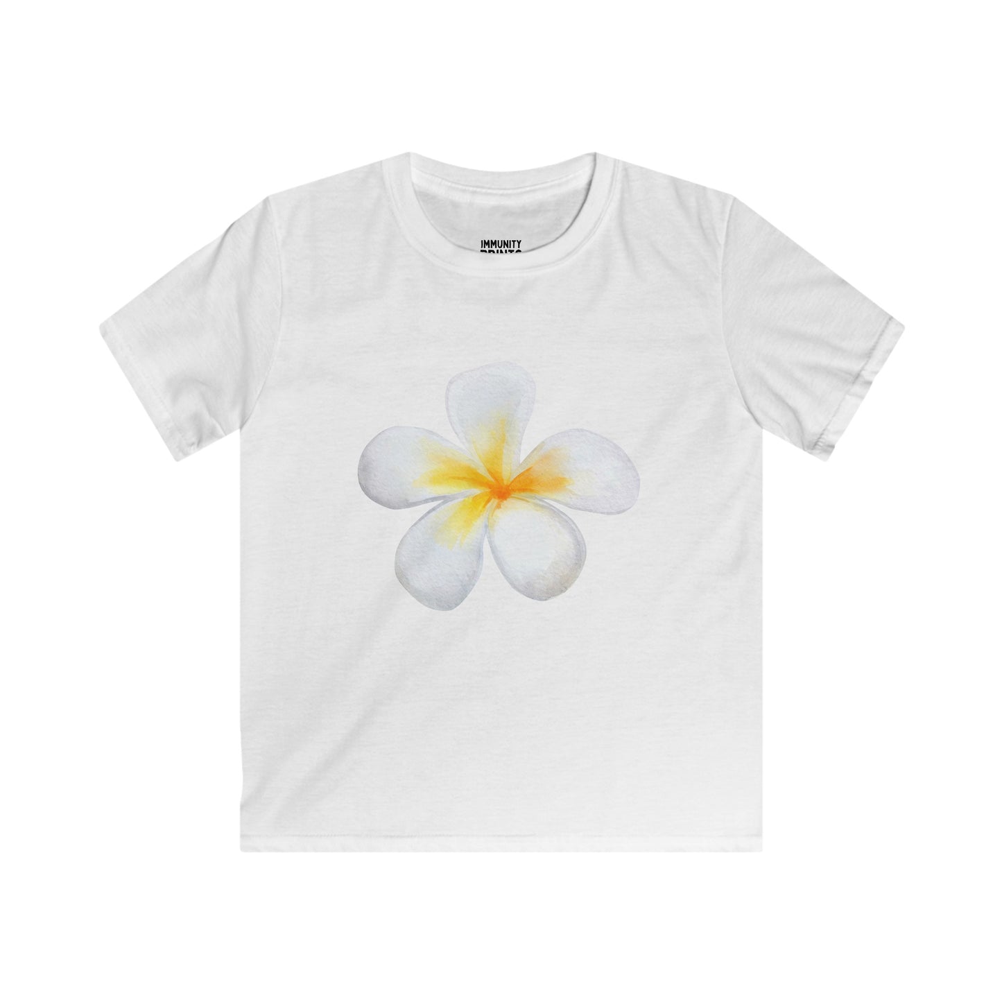 Watercolour Flower Baby Tee