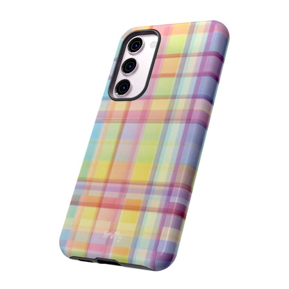 Rainbow Gingham Phone Case
