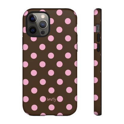 Pink Polka Dot Phone Case