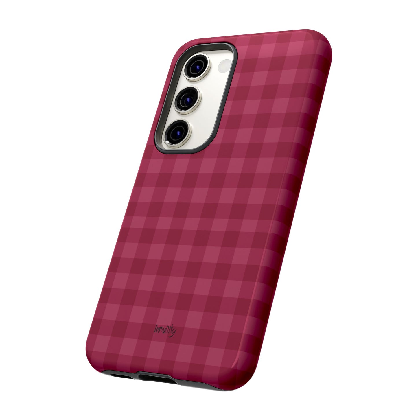 Pomegranate Gingam Phone Case