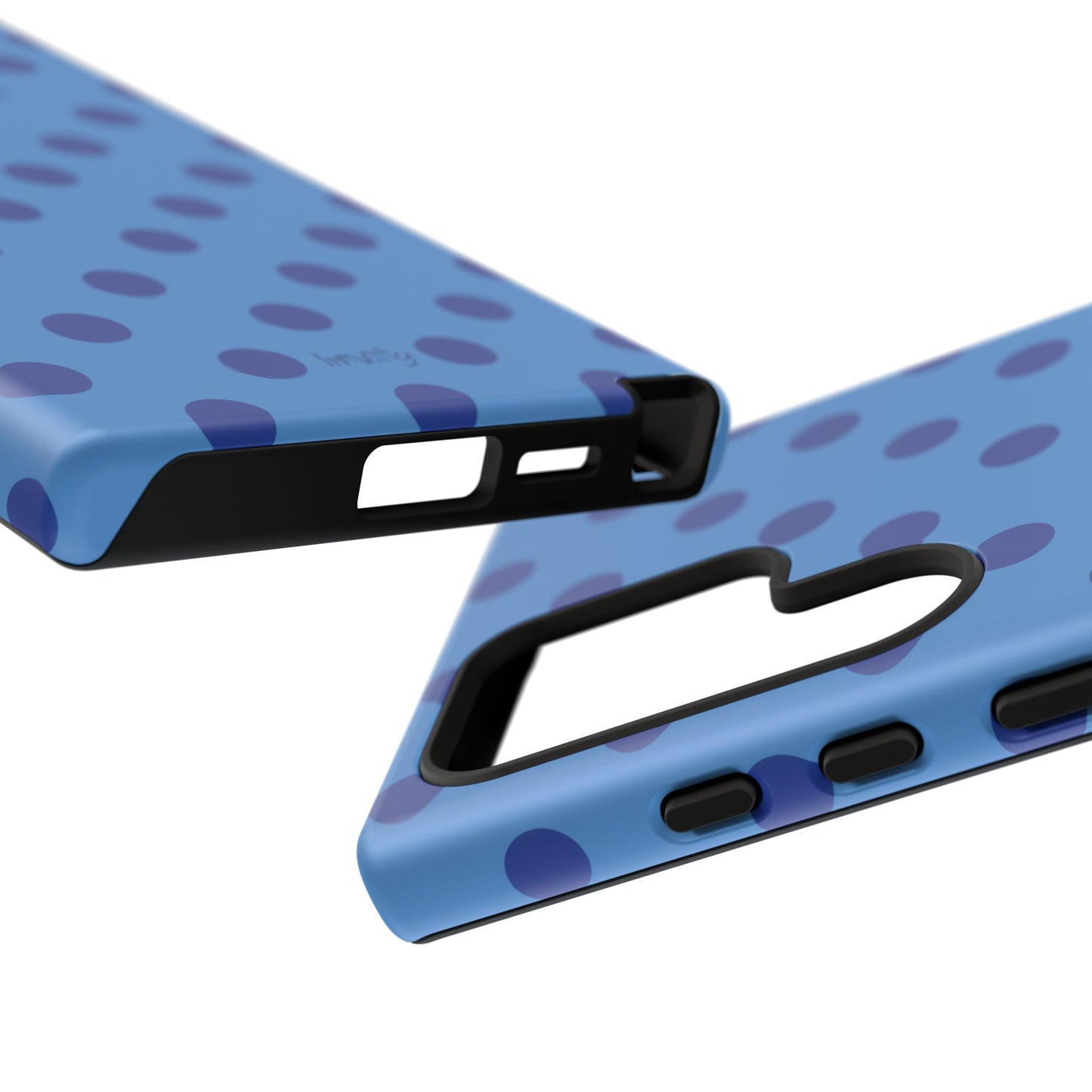 Blue Polka Dot Phone Case