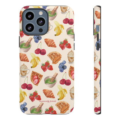 Breakfast in Bed Phone Case