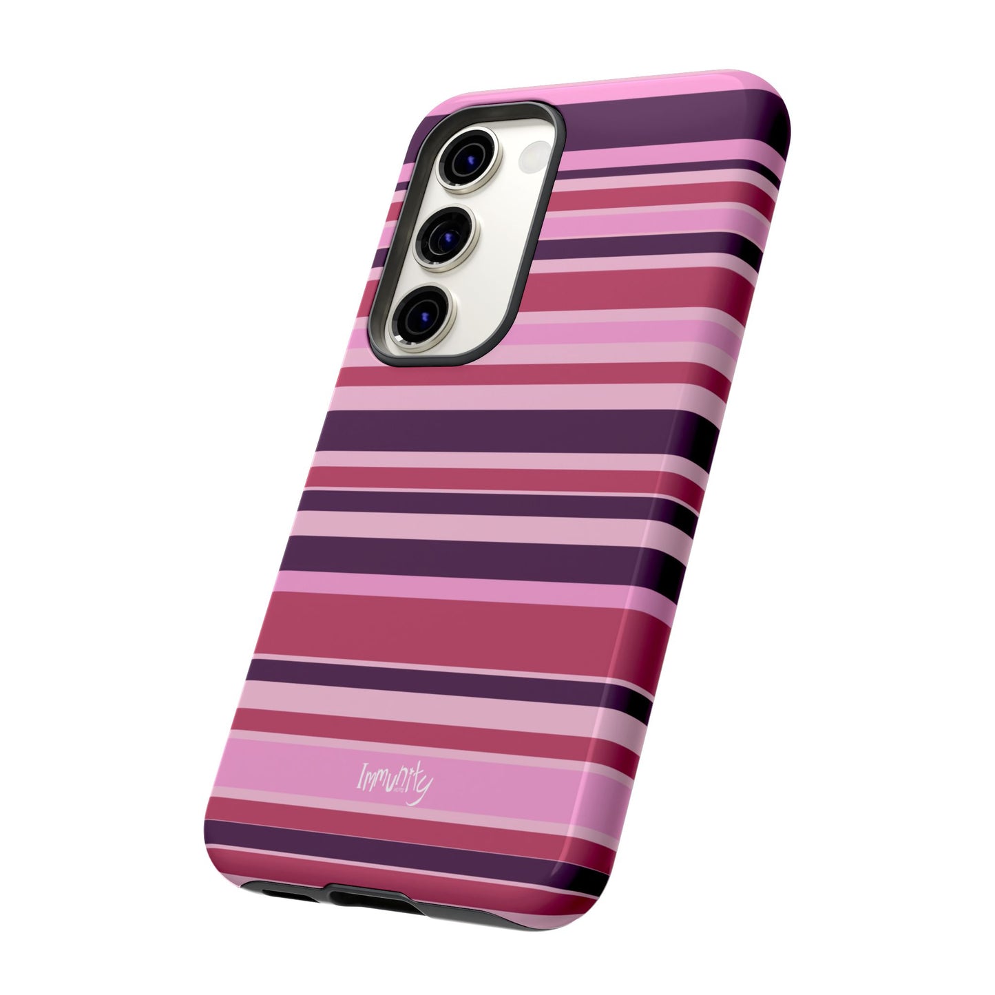 Pink Stripes Phone Case
