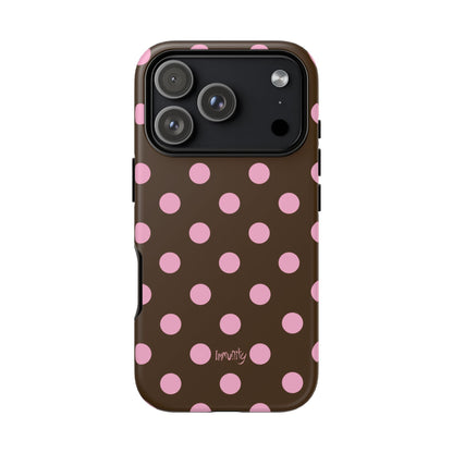 Pink Polka Dot Phone Case