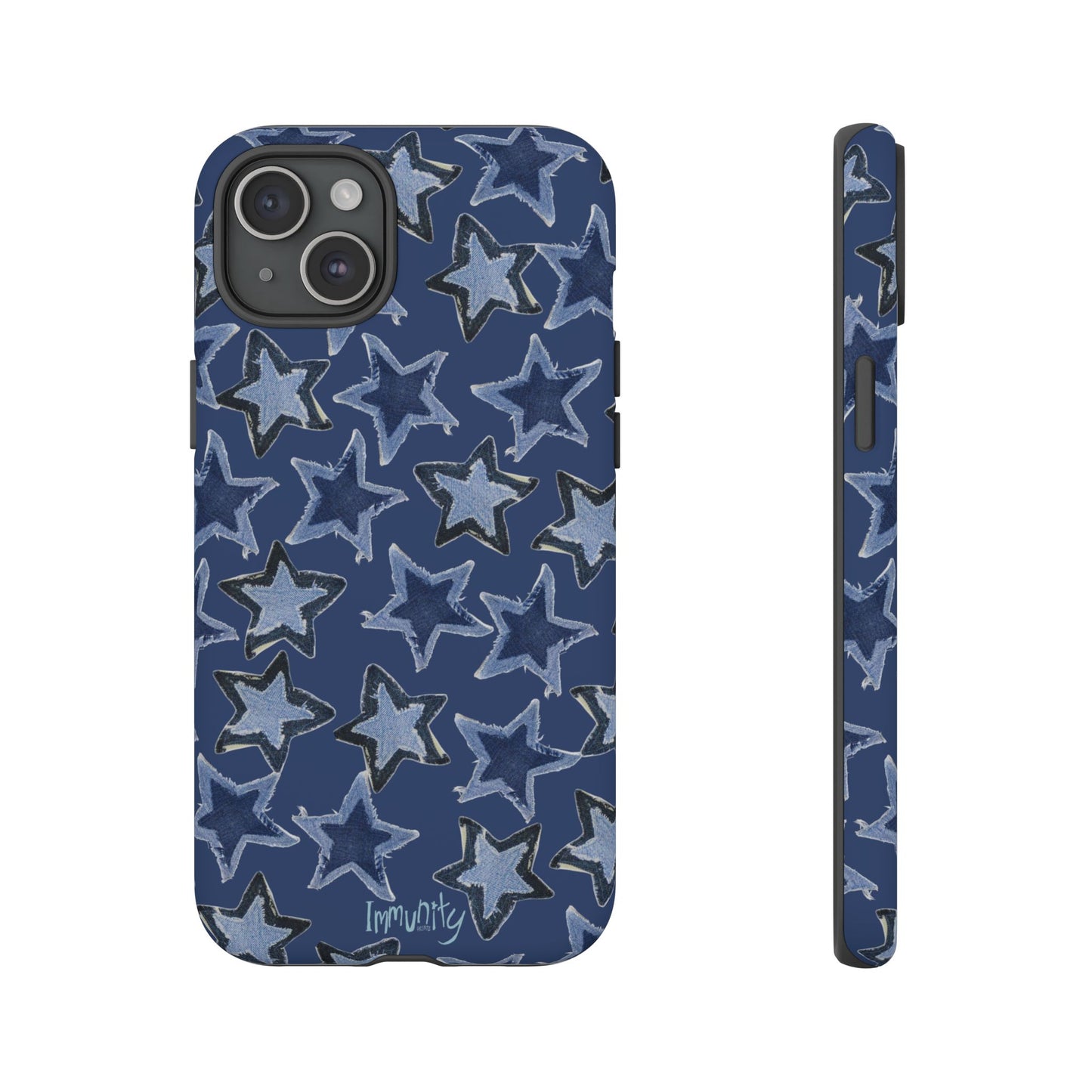 Denim Star Phone Case