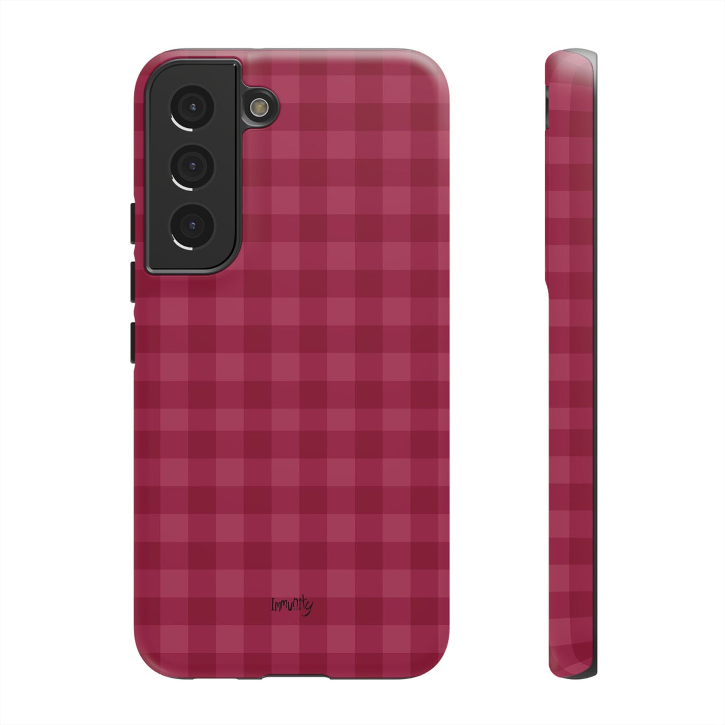 Pomegranate Gingam Phone Case