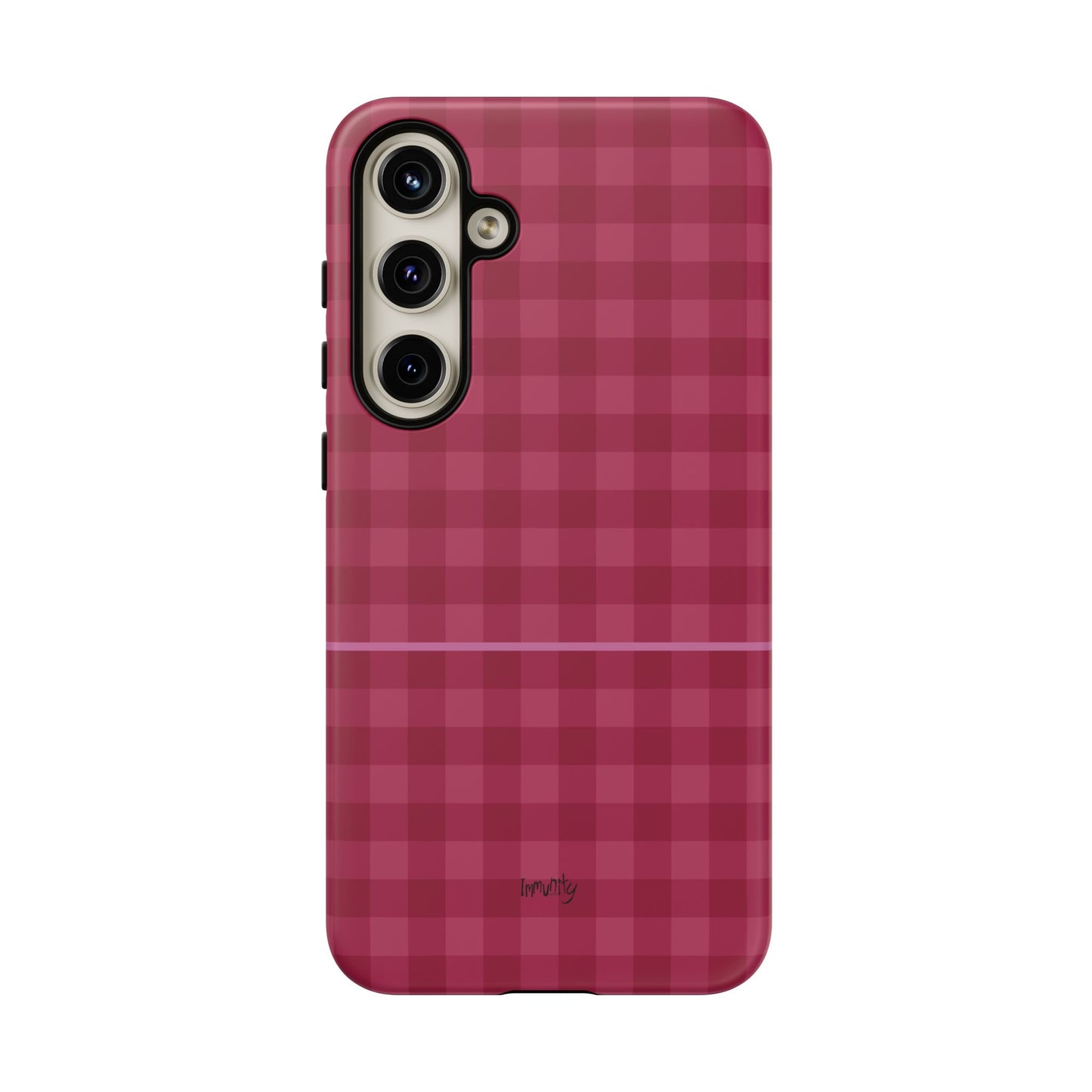 Pomegranate Gingam Phone Case
