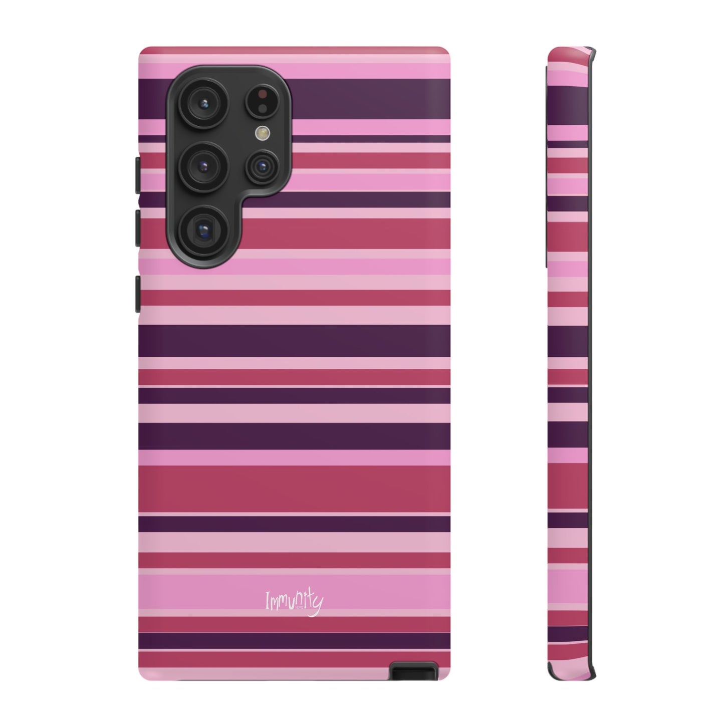 Pink Stripes Phone Case