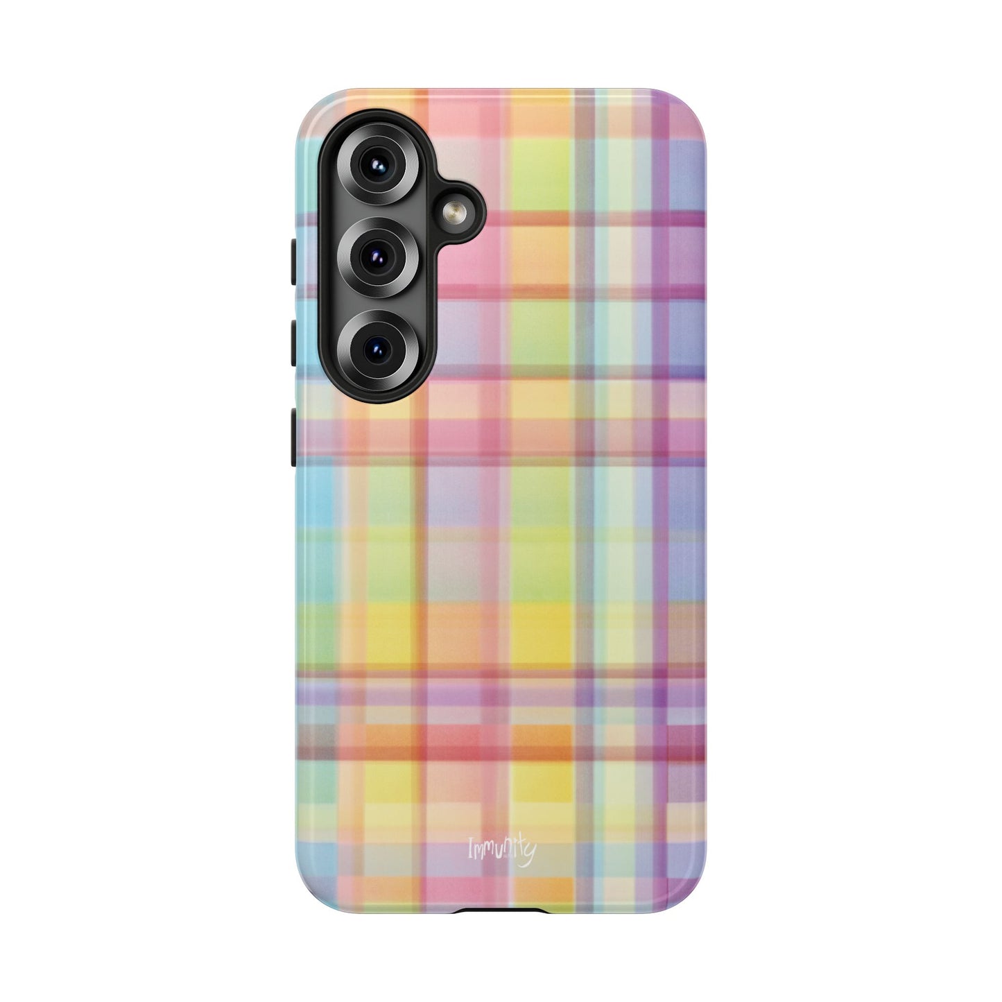 Rainbow Gingham Phone Case