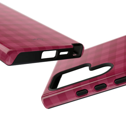 Pomegranate Gingam Phone Case