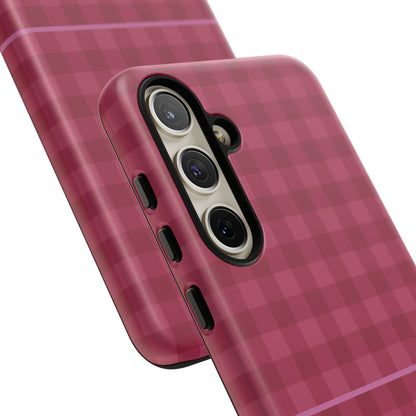 Pomegranate Gingam Phone Case