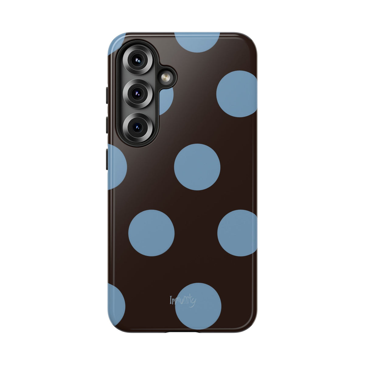 Big Blue Polka Dot Phone Case