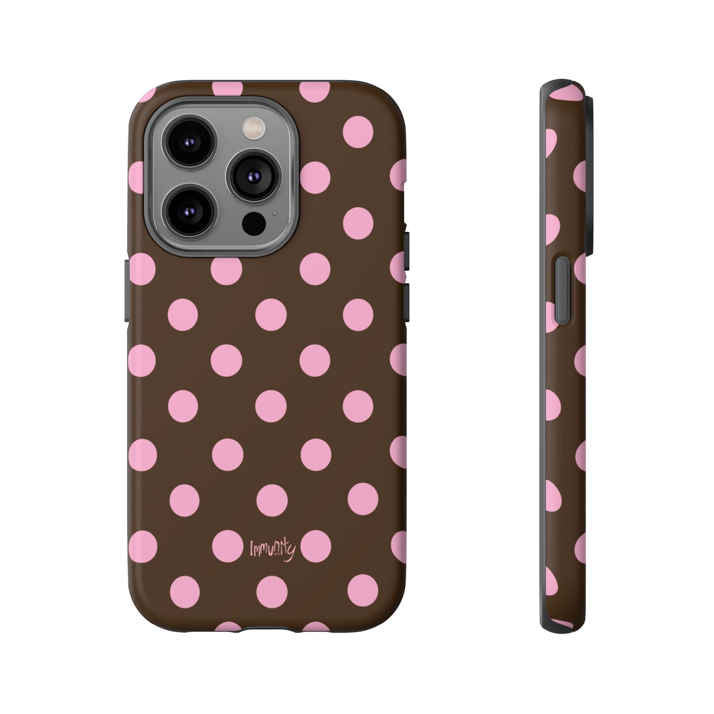 Pink Polka Dot Phone Case