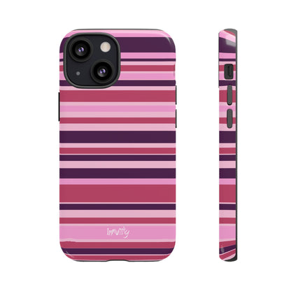 Pink Stripes Phone Case