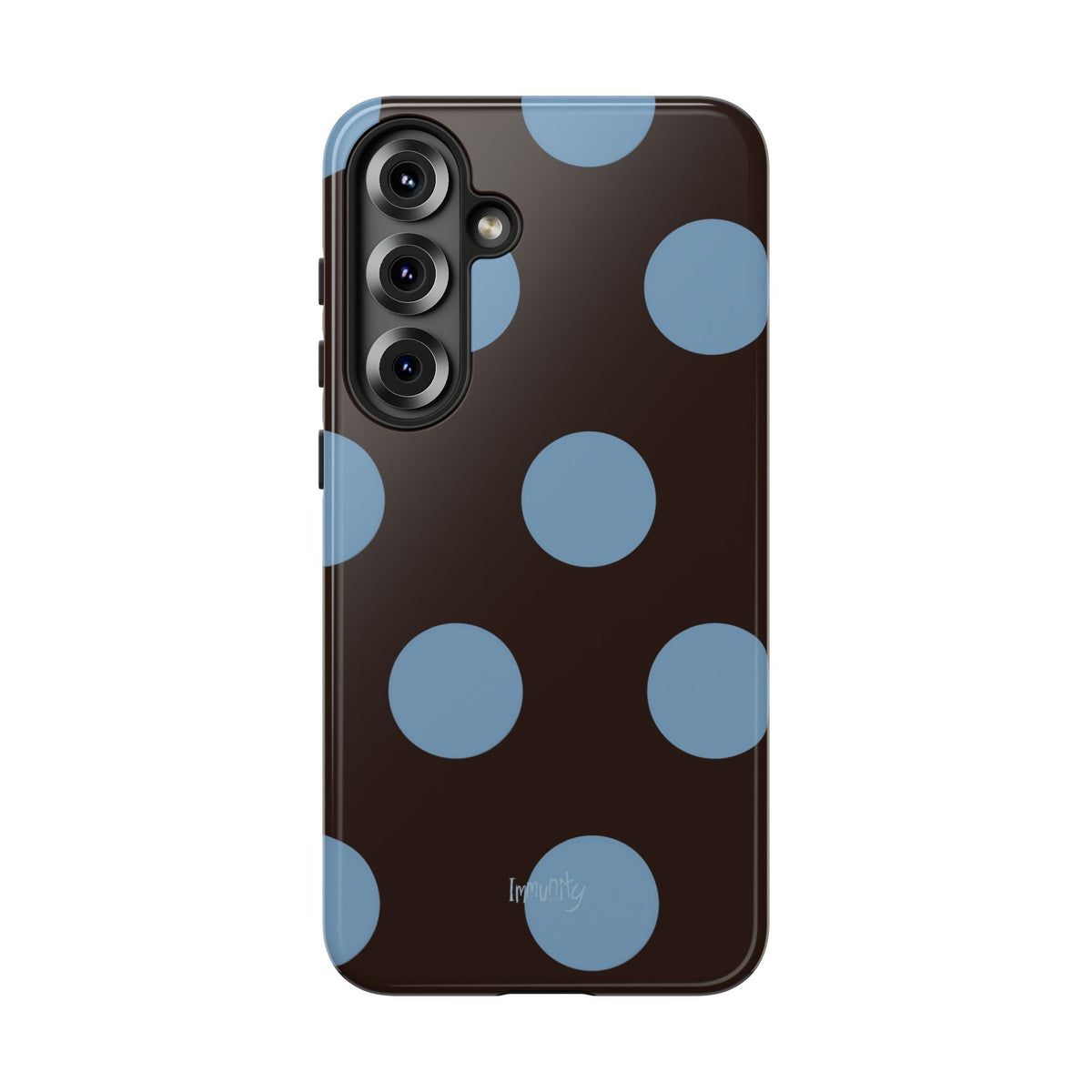 Big Blue Polka Dot Phone Case