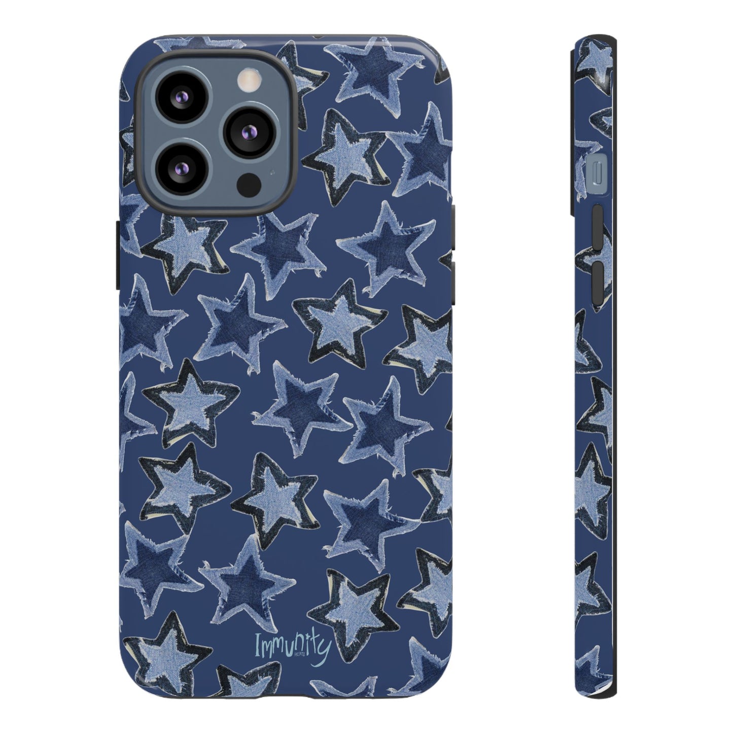 Denim Star Phone Case