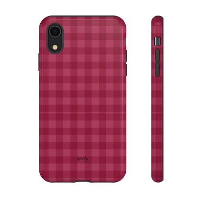 Pomegranate Gingam Phone Case