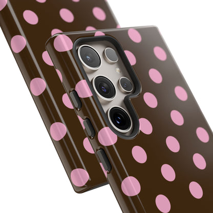 Pink Polka Dot Phone Case