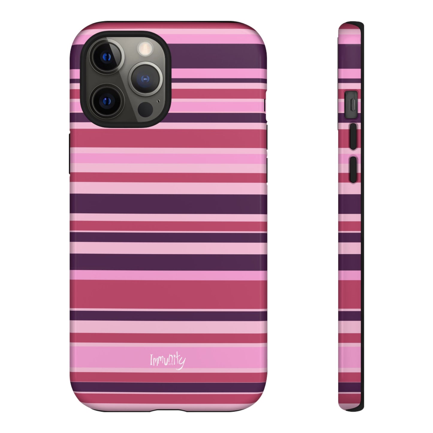 Pink Stripes Phone Case