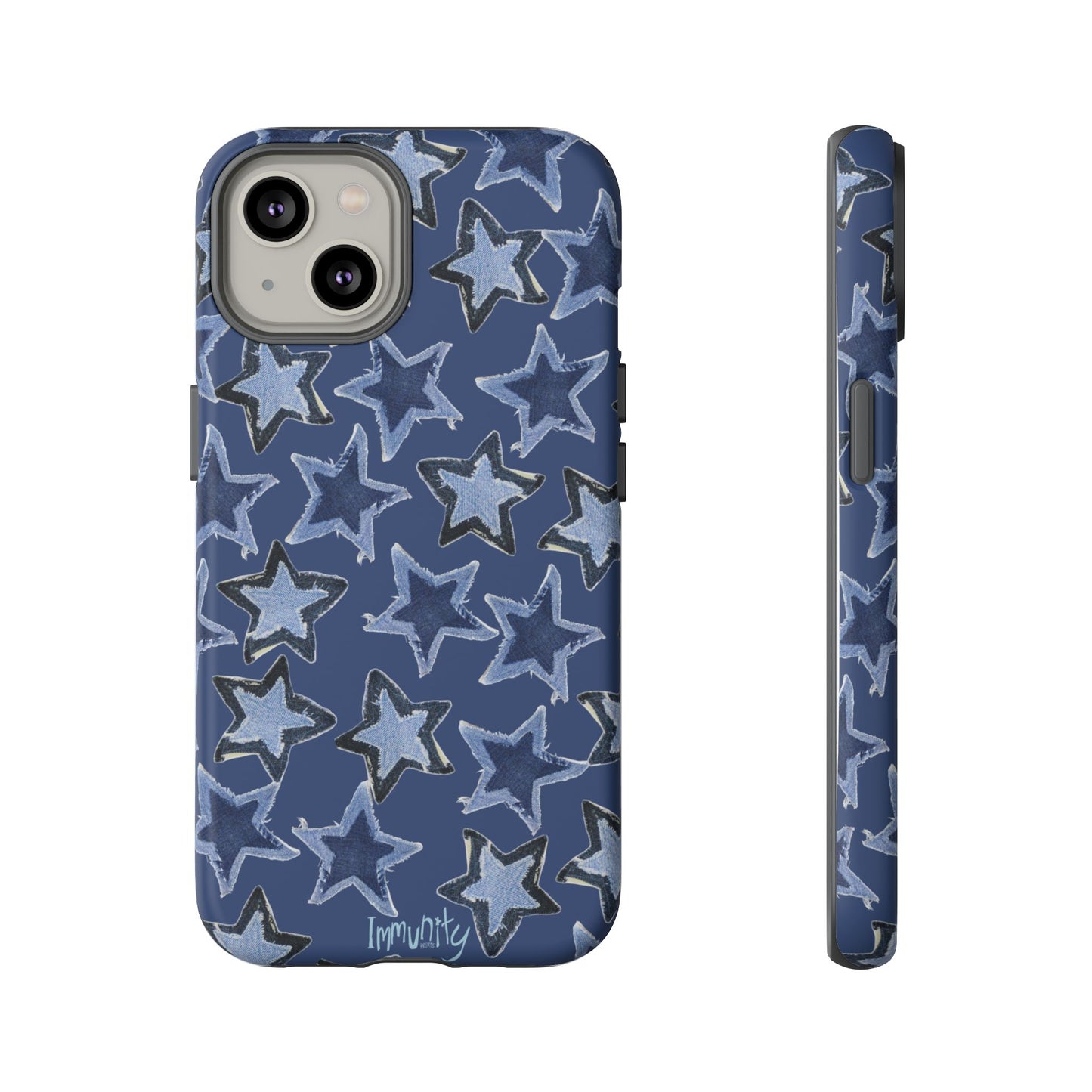 Denim Star Phone Case