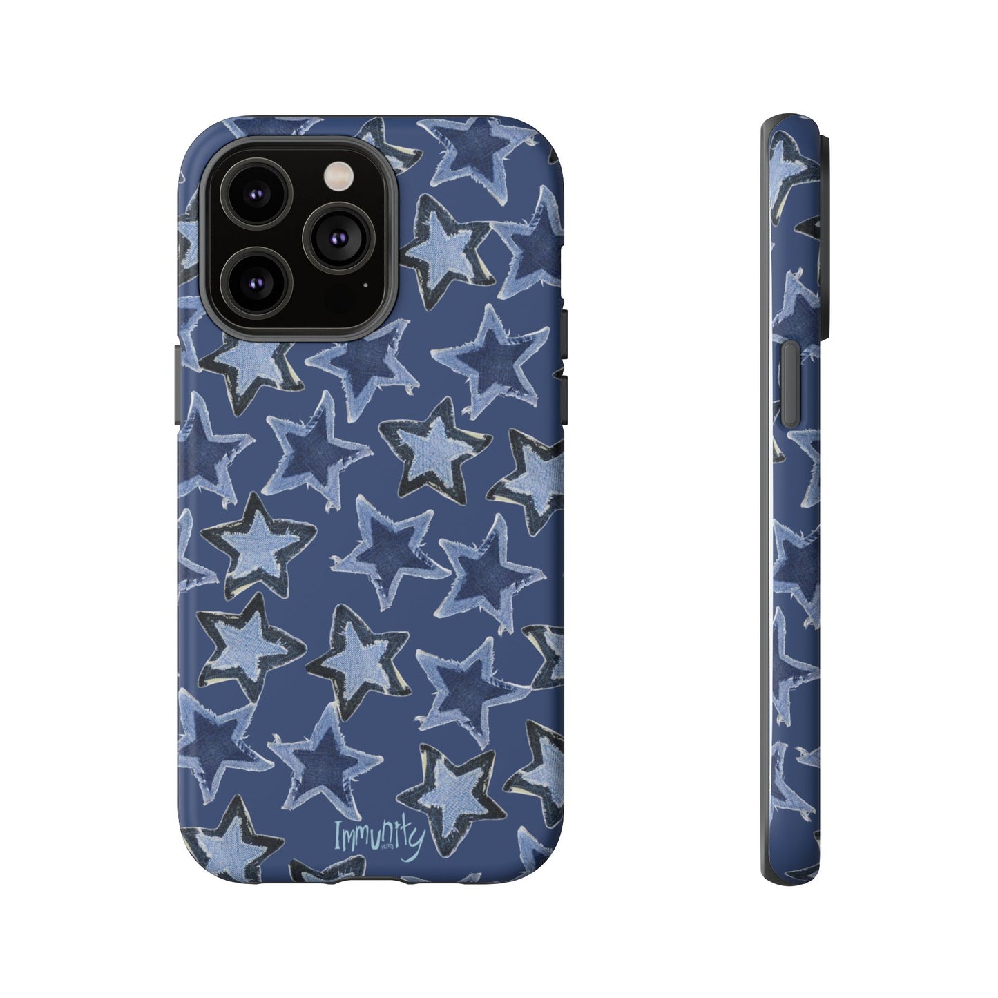 Denim Star Phone Case