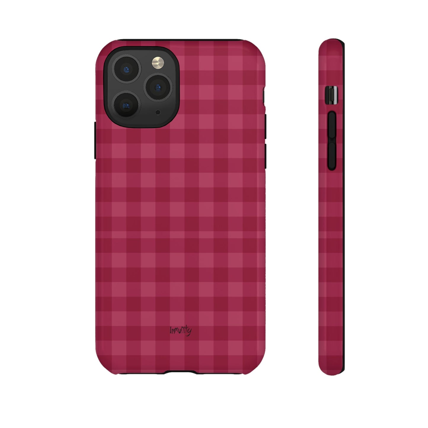 Pomegranate Gingam Phone Case