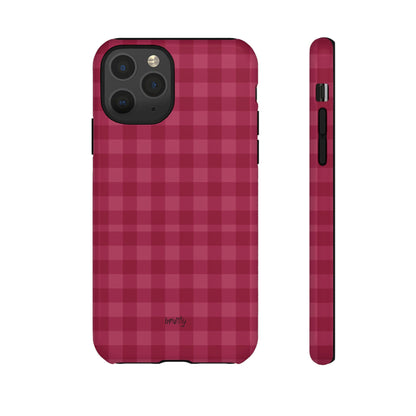 Pomegranate Gingam Phone Case