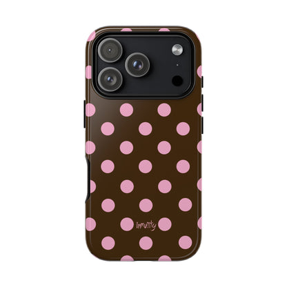Pink Polka Dot Phone Case