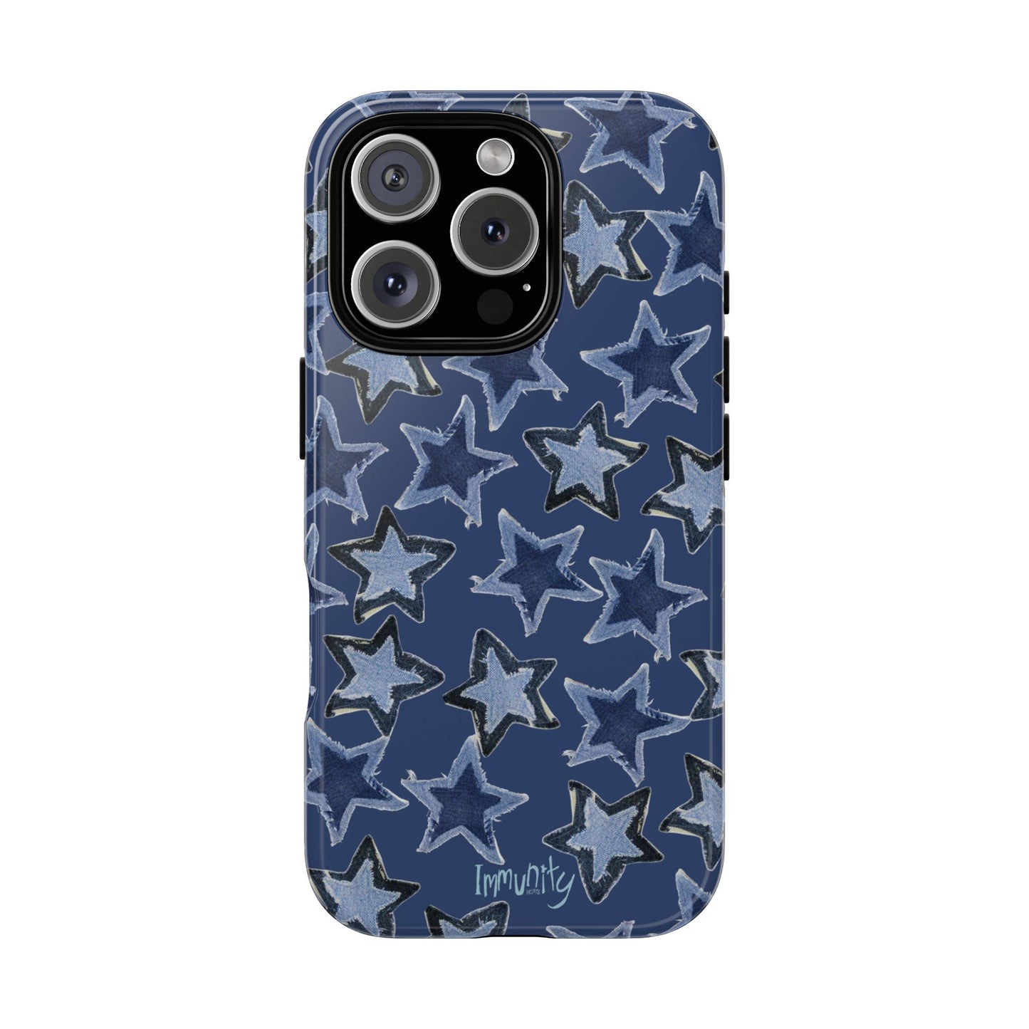 Denim Star Phone Case