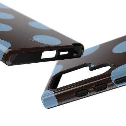 Big Blue Polka Dot Phone Case